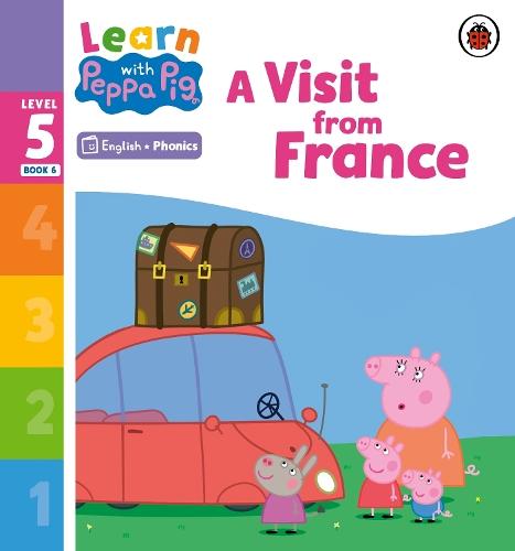 Learn with Peppa Phonics Level 5 Book 6 – A Visit from France (Phonics Reader)  by Peppa Pig at Abbey's Bookshop, 