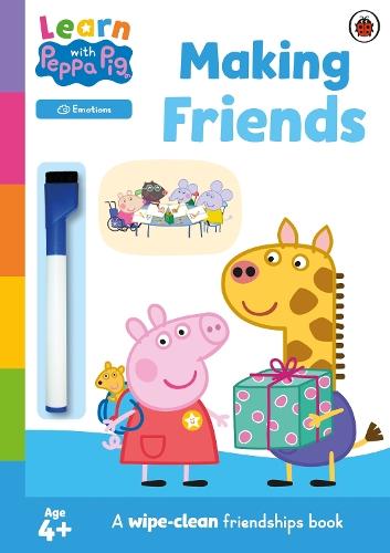 Learn with Peppa: Making Friends: Wipe-Clean Activity Book  by Peppa Pig at Abbey's Bookshop, 