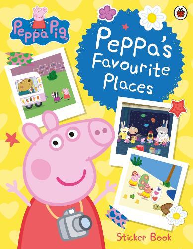 Peppa Pig: Peppa’s Favourite Places: Sticker Scenes Book  by Peppa Pig at Abbey's Bookshop, 