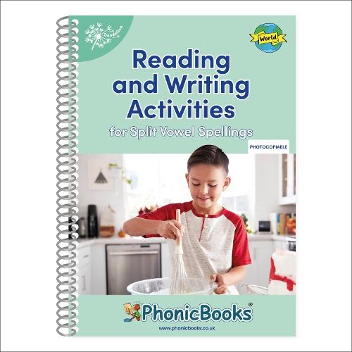 Phonic Books Dandelion World Split Vowel Spellings Activities  by Phonic Books at Abbey's Bookshop, 