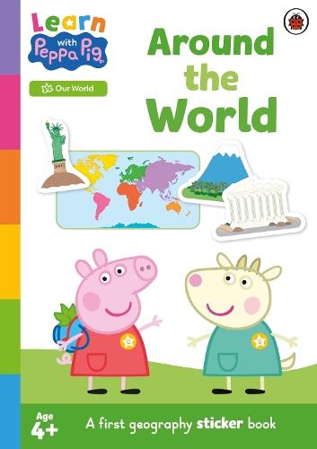 Learn with Peppa: Around the World sticker activity book  by Peppa Pig at Abbey's Bookshop, 