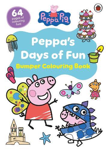 Peppa Pig: Peppa’s Days of Fun Bumper Colouring Book  by Peppa Pig at Abbey's Bookshop, 
