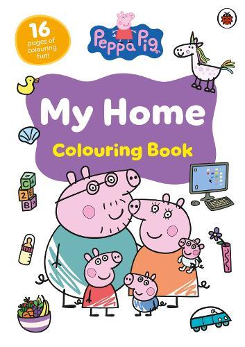 Peppa Pig: My Home Colouring Book  by Peppa Pig at Abbey's Bookshop, 