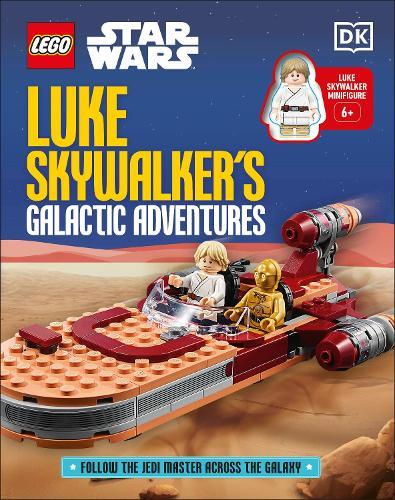 LEGO Star Wars Luke Skywalker's Galactic Adventures: Subtitle: With Luke Skywalker Minifigure  by Elizabeth Dowsett at Abbey's Bookshop, 