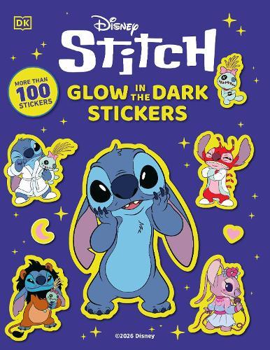 Disney Stitch Glow in the Dark Ultimate Sticker Book  by DK at Abbey's Bookshop, 
