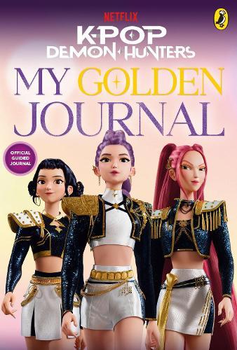 KPop Demon Hunters: My Golden Journal: Official Guided Journal  at Abbey's Bookshop, 
