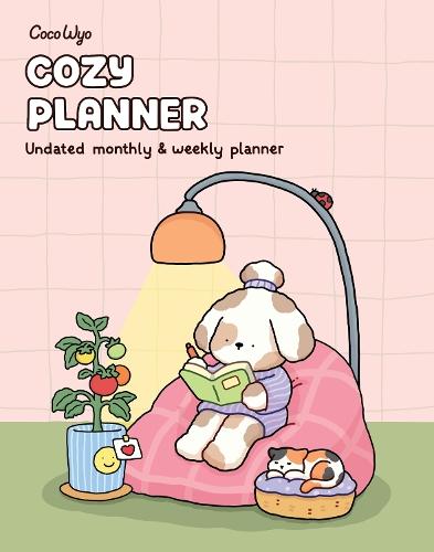 Cozy Planner: Undated weekly & monthly planner  by Coco Wyo at Abbey's Bookshop, 