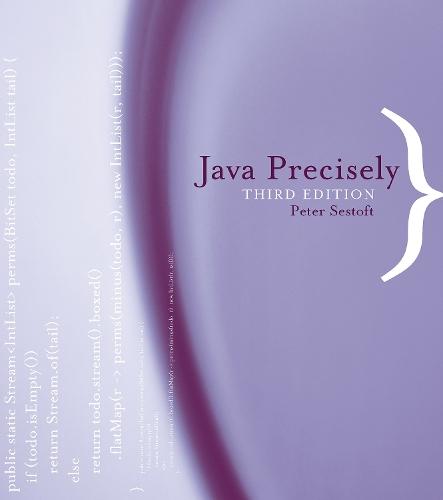 Java Precisely  by Peter Sestoft (IT University of Copenhagen) at Abbey's Bookshop, 