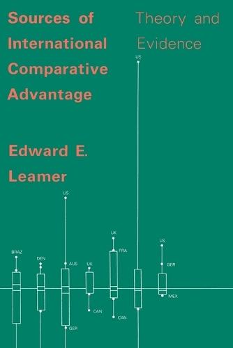 Sources of International Comparative Advantage: Theory and Evidence  by Edward E. Leamer (Director, UCLA -School of Management) at Abbey's Bookshop, 