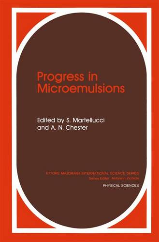 Progress in Microemulsions  by S. Martellucci at Abbey's Bookshop, 