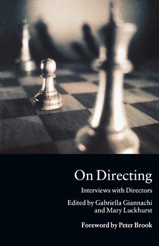 On Directing: Interviews with Directors  by Gabriella Giannachi at Abbey's Bookshop, 