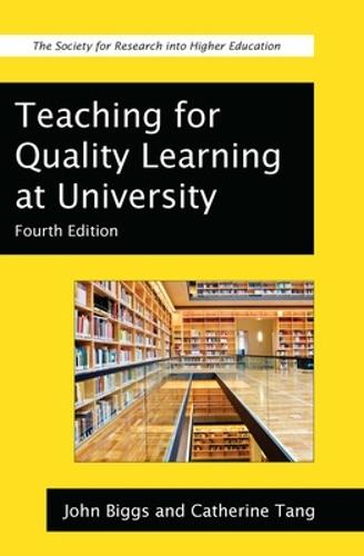 Teaching for Quality Learning at University  by John Biggs at Abbey's Bookshop, 