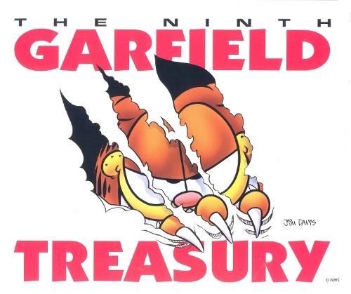 Ninth Garfield Treasury  by Jim Davis at Abbey's Bookshop, 