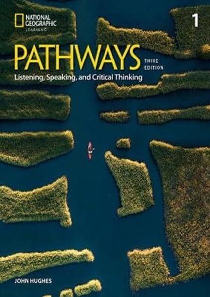 Pathways Listening, Speaking and Critical Thinking 1 Student Book 3rd Ed  by Becky Tarver Chase at Abbey's Bookshop, 