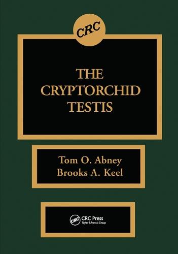 The Cryptorchid Testis  by Thomas O. Abney at Abbey's Bookshop, 