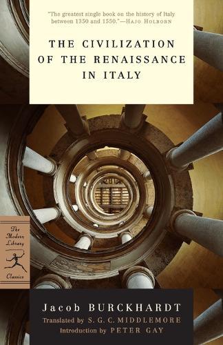 The Civilization of the Renaissance in Italy  by Jacob Burckhardt at Abbey's Bookshop, 