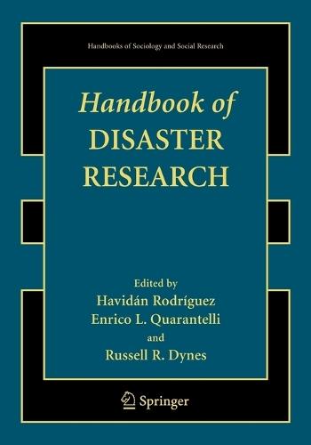 Handbook of Disaster Research  by Havidan Rodriguez at Abbey's Bookshop, 