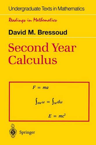 Second Year Calculus: From Celestial Mechanics to Special Relativity  by David M. Bressoud at Abbey's Bookshop, 