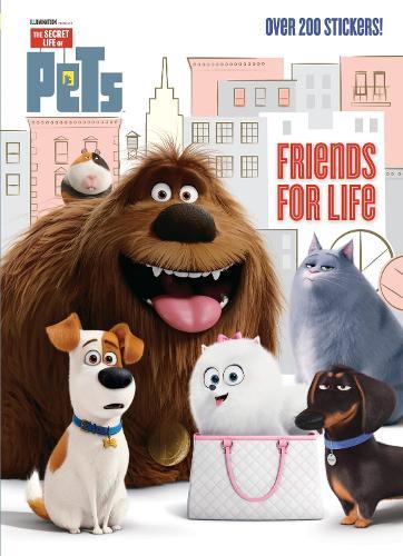 Friends for Life (Secret Life of Pets) Sticker Activity Book  by Golden Books at Abbey's Bookshop, 
