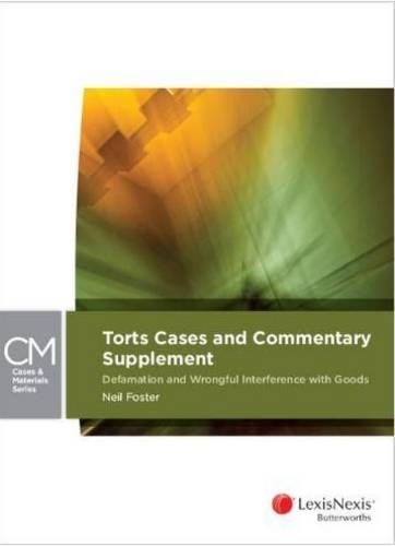 Quick Reference Card: Torts
