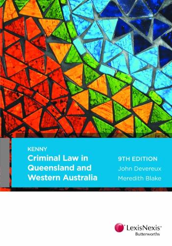 Criminal Law in Queensland and Western Australia  by Devereux & Blake at Abbey's Bookshop, 