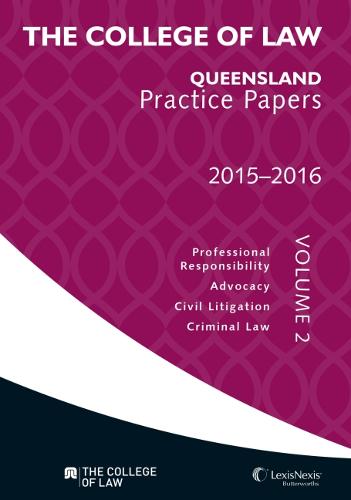 The College of Law SA Practice Papers 2017-2018 - Volume 2