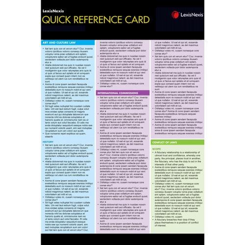 Quick Reference Card: Constitutional Law  by J Trone at Abbey's Bookshop, 