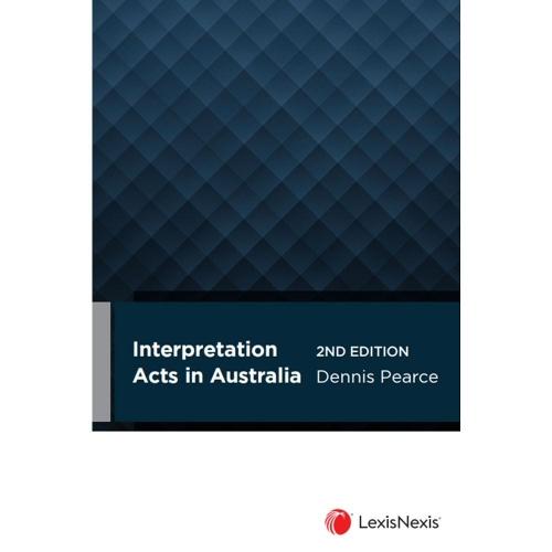 Interpretation Acts in Australia
