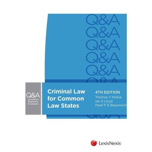 Carter’s Criminal Law of Queensland, 26th edition (2 Volume Set)