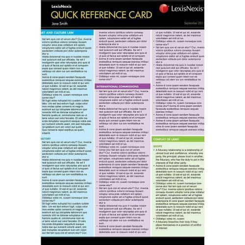 Quick Reference Card: Administrative Law  by R Creyke at Abbey's Bookshop, 