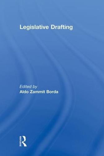 Legislative Drafting  by Aldo Zammit Borda (Commonwealth Secretariat, UK) at Abbey's Bookshop, 