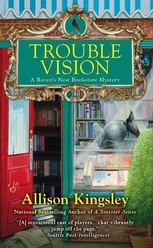 Trouble Vision: Raven's Nest Bookstore #3  by Allison Kingsley at Abbey's Bookshop, 