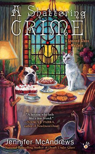 A Shattering Crime: Stained Glass #3  by Jennifer McAndrews at Abbey's Bookshop, 