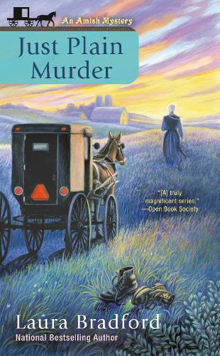 Just Plain Murder (#6 Amish)  by Laura Bradford at Abbey's Bookshop, 