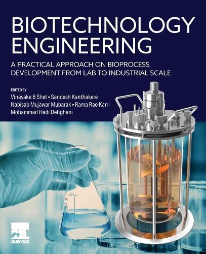 Biotechnology Engineering: A Practical Approach on Bioprocess Development from Lab to Industrial Scale  by Vinayaka B. Shet (Assistant Professor, Department of Biotechnology Engineering, NMAMIT, Nitte, Karnataka, India) at Abbey's Bookshop, 