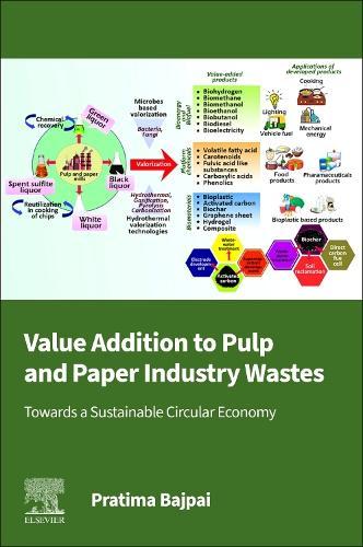 Value Addition to Pulp and Paper Industry Wastes: Towards a Sustainable Circular Economy
