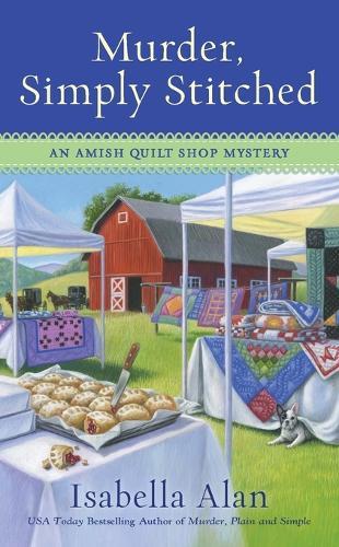 Murder, Simply Stitched: Amish Quilt Shop #2  by Isabella Alan at Abbey's Bookshop, 