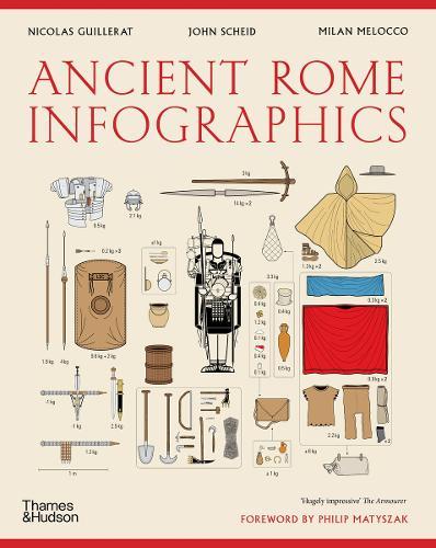 Ancient Rome: Infographics  by Nicolas Guillerat at Abbey's Bookshop, 