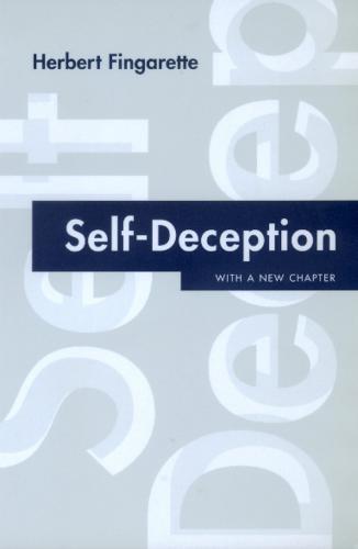 Self-Deception  by Herbert Fingarette at Abbey's Bookshop, 