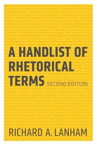 A Handlist of Rhetorical Terms