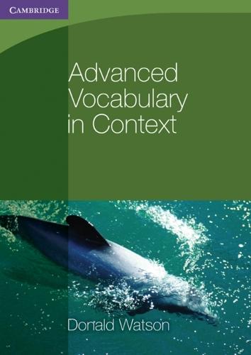 Advanced Vocabulary in Context  by Donald Watson at Abbey's Bookshop, 
