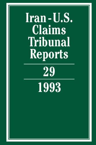 Iran-U.S. Claims Tribunal Reports: Volume 29  by Edward Helgeson (University of Cambridge) at Abbey's Bookshop, 