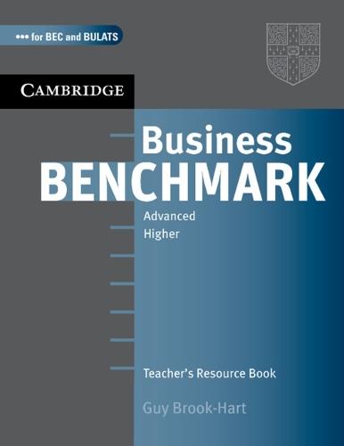 Business Benchmark BULATS & BEC Advanced Teachers Book PRICE ONLY WHILE STOCK LASTS  by Guy Brook-Hart at Abbey's Bookshop, 