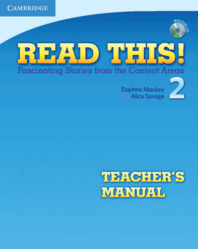 Read This 2 Teachers Manual & CD PRICE ONLY WHILE STOCK LASTS  by Daphne Mackey (University of Washington) at Abbey's Bookshop, 