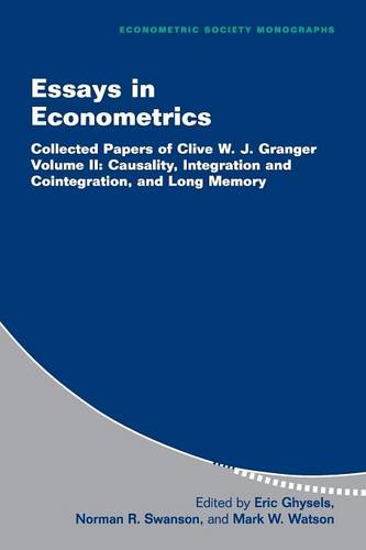 Essays in Econometrics: Collected Papers of Clive W. J. Granger  by Clive W. J. Granger at Abbey's Bookshop, 