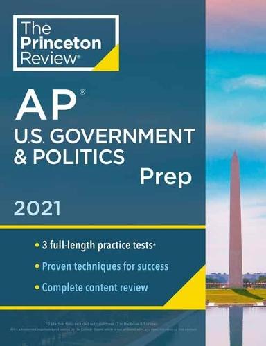 Princeton Review AP U.S. Government and Politics Prep, 2021  by Princeton Review at Abbey's Bookshop, 