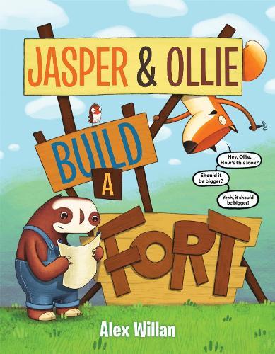 Jasper & Ollie Build a Fort  by Alex Willan at Abbey's Bookshop, 