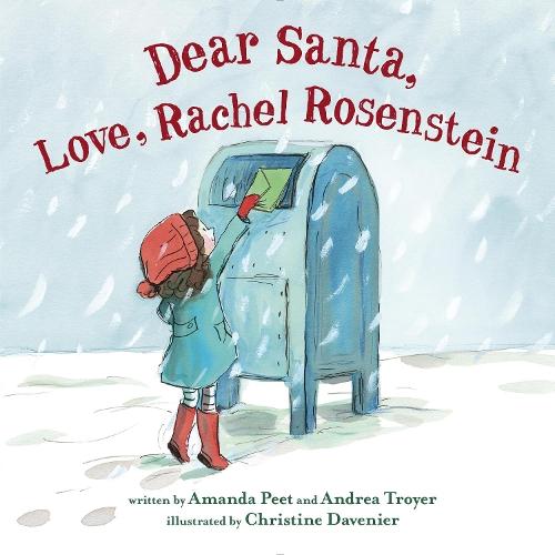 Dear Santa, Love, Rachel Rosenstein  by Amanda Peet at Abbey's Bookshop, 