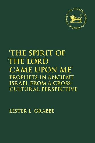 The Spirit of the Lord Came Upon Me': Prophets in Ancient Israel from a Cross-Cultural Perspective  by Dr. Lester L. Grabbe (University of Hull, UK) at Abbey's Bookshop, 