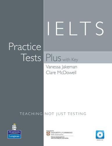 IELTS Practice Tests Plus 1 & Key & CDs (3) PRICE ONLY WHILE STOCK LASTS  by Vanessa Jakeman at Abbey's Bookshop, 